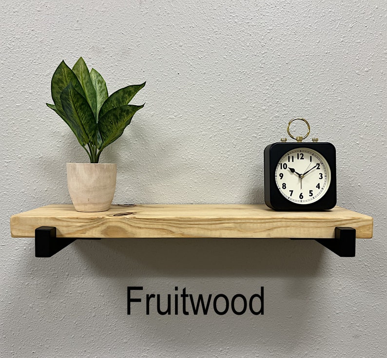 Minimalist Floating Shelf Square Tube Shelf Bracket Modern Etsy