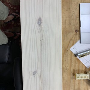 Rustic Wood Floating Shelf: Farmhouse Kitchen & Bathroom Shelving (No Brackets) imagem 5