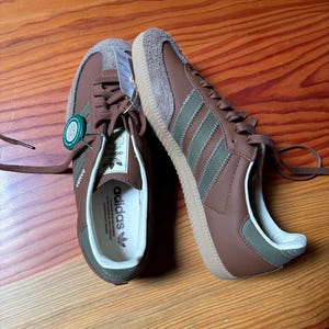 Adidas SAMBA OG brown sneakers in original box
