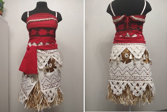 Moana Inspired Cosplay Costume Disney Princess Cosplay Etsy Moana Inspired Cosplay Costume Disney Princess Cosplay Etsy