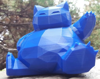 Wydruk 3D Snorlaxa