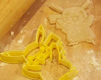 Pikachu 3D Printed Cookie Cutter