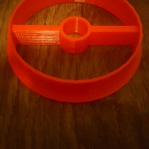 Pokeball cookie cutter