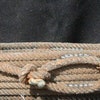 1-Used lariat western cowboy rope decor team rope lasso rodeo