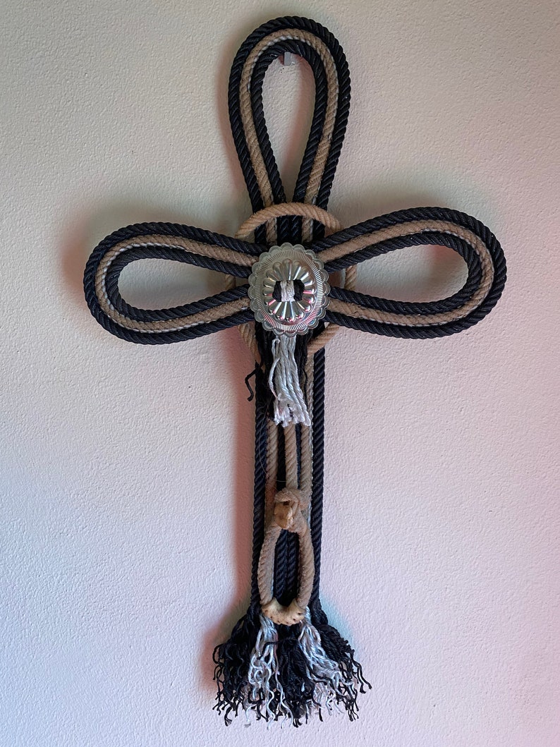 Rope Cross - Etsy