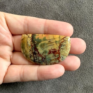 Scenic Cherry Creek Jasper pendant Cab or Bead - sunset CC1616-