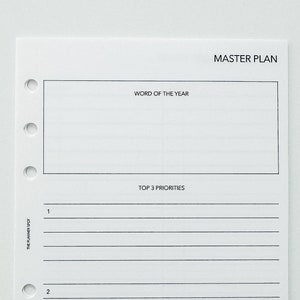 PRINTABLE Master Inserts - Personal Wide Size