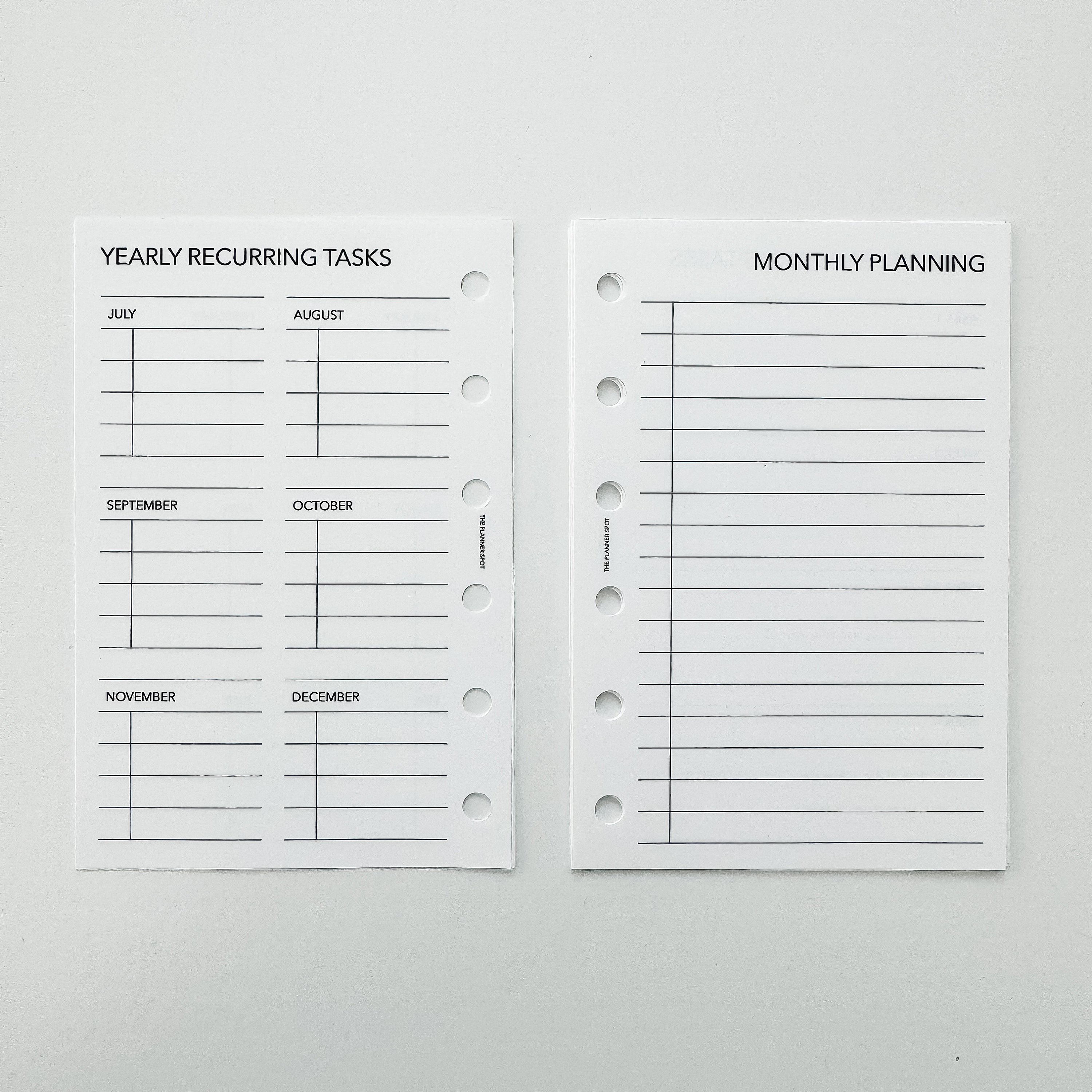 PRINTABLE Master Plan Inserts - Pocket Size - Etsy UK
