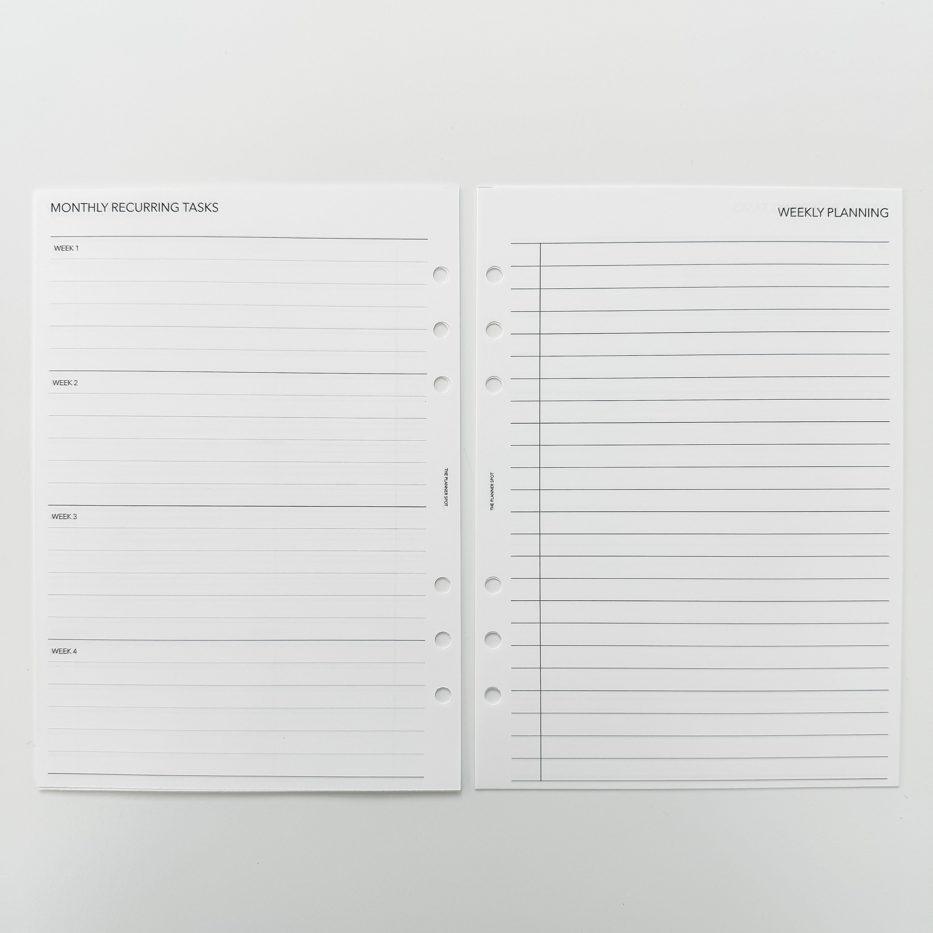 PRINTABLE Master Plan Inserts - A5 Size - Etsy