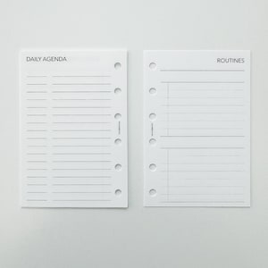 PRINTABLE Master Plan Inserts - Pocket Size - Etsy UK