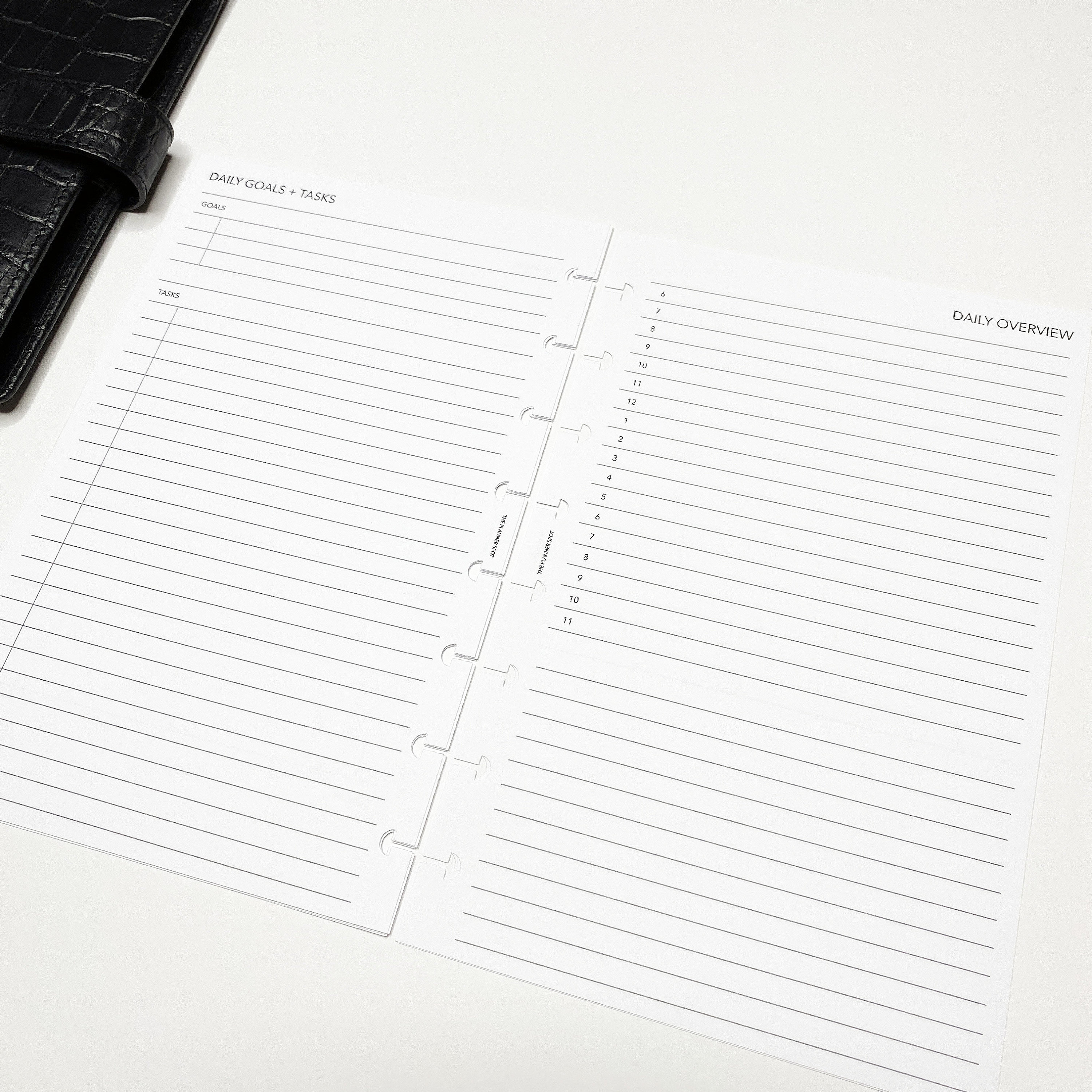 PRINTABLE Goals Planner Insert - Half Letter Size - Etsy