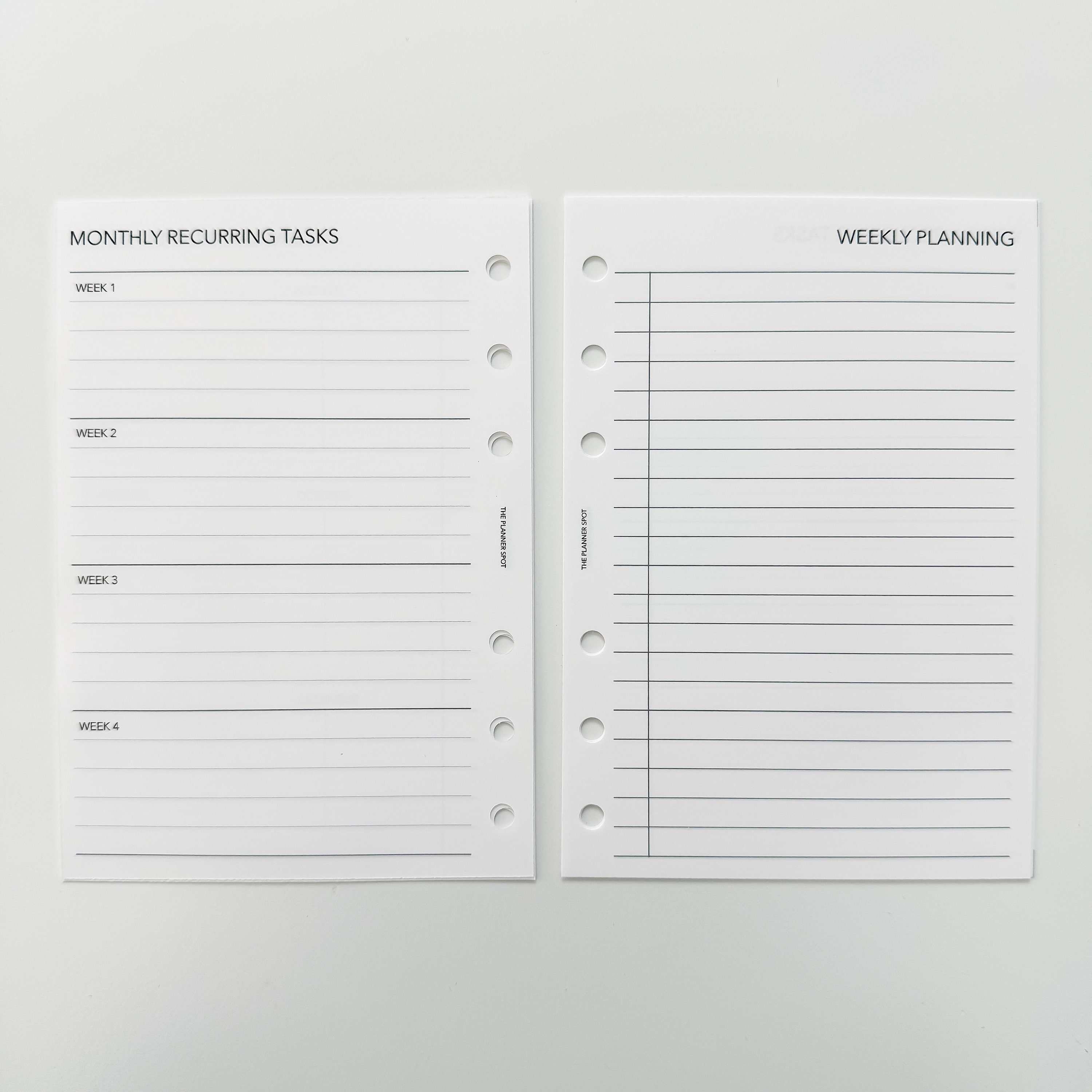 PRINTABLE Master Plan Inserts - A6 Size - Etsy