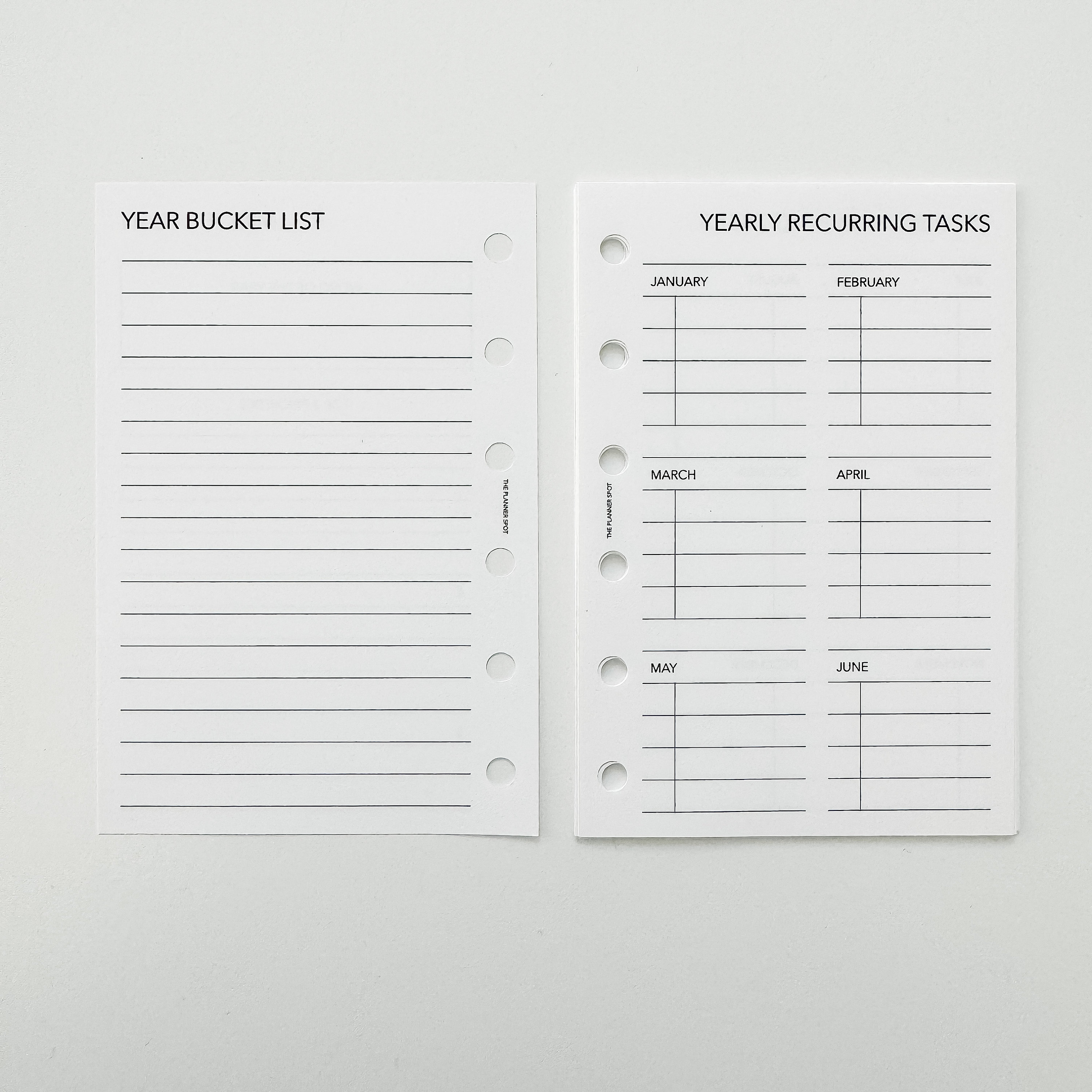 PRINTABLE Master Plan Inserts - Pocket Size - Etsy UK