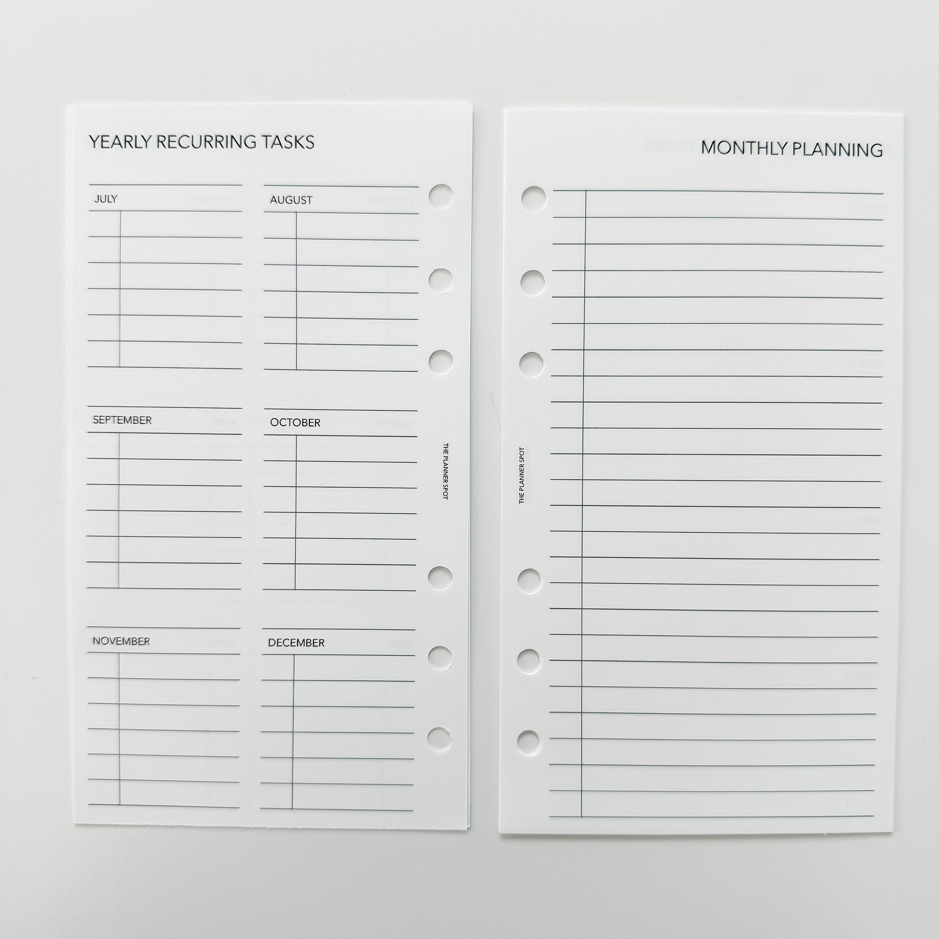 PRINTABLE Master Plan Inserts - Personal Size - Etsy