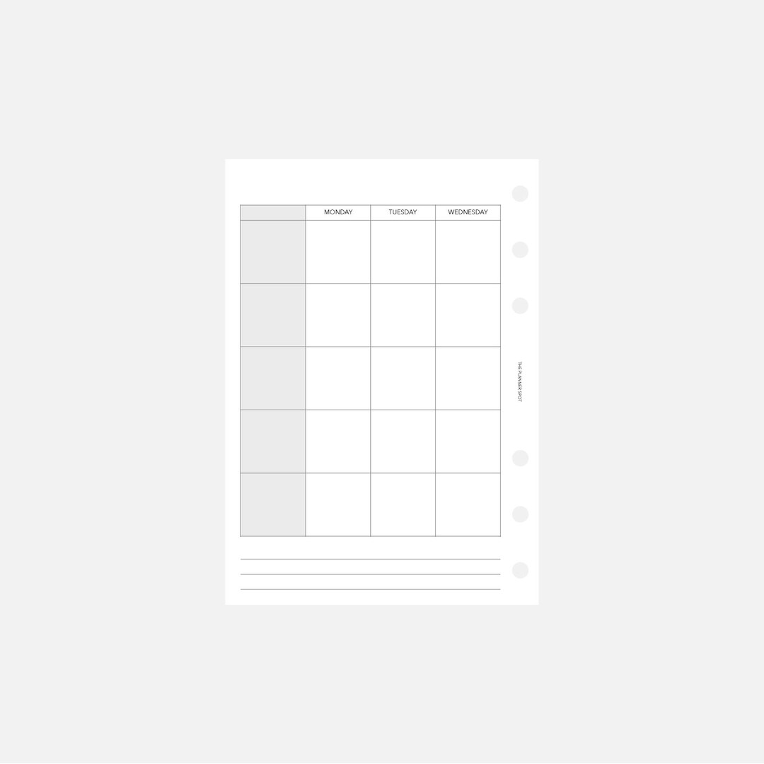 PRINTABLE UNDATED Monthly Planner Inserts - A6 Size - Etsy