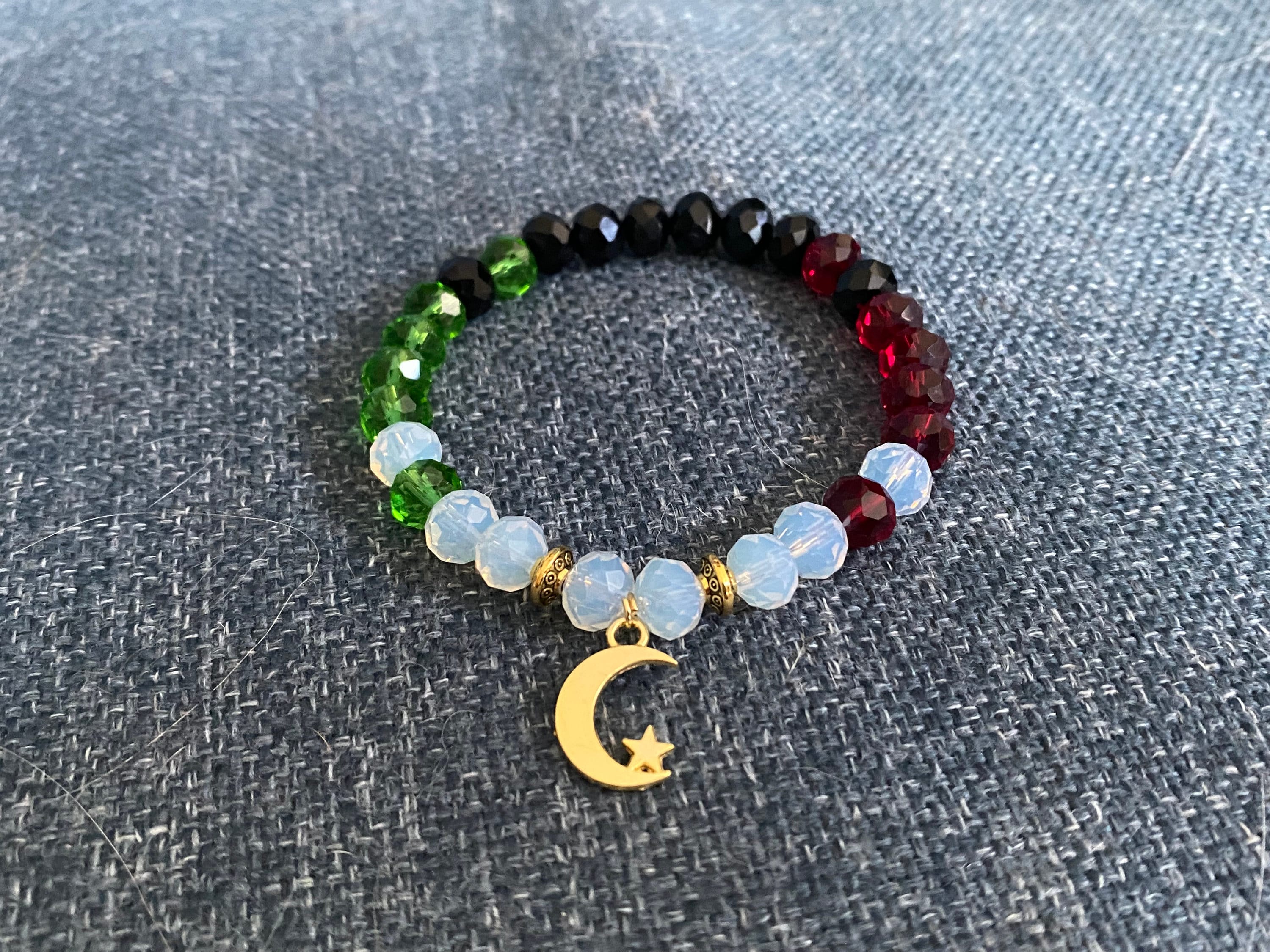 Moon crystal sale bracelet