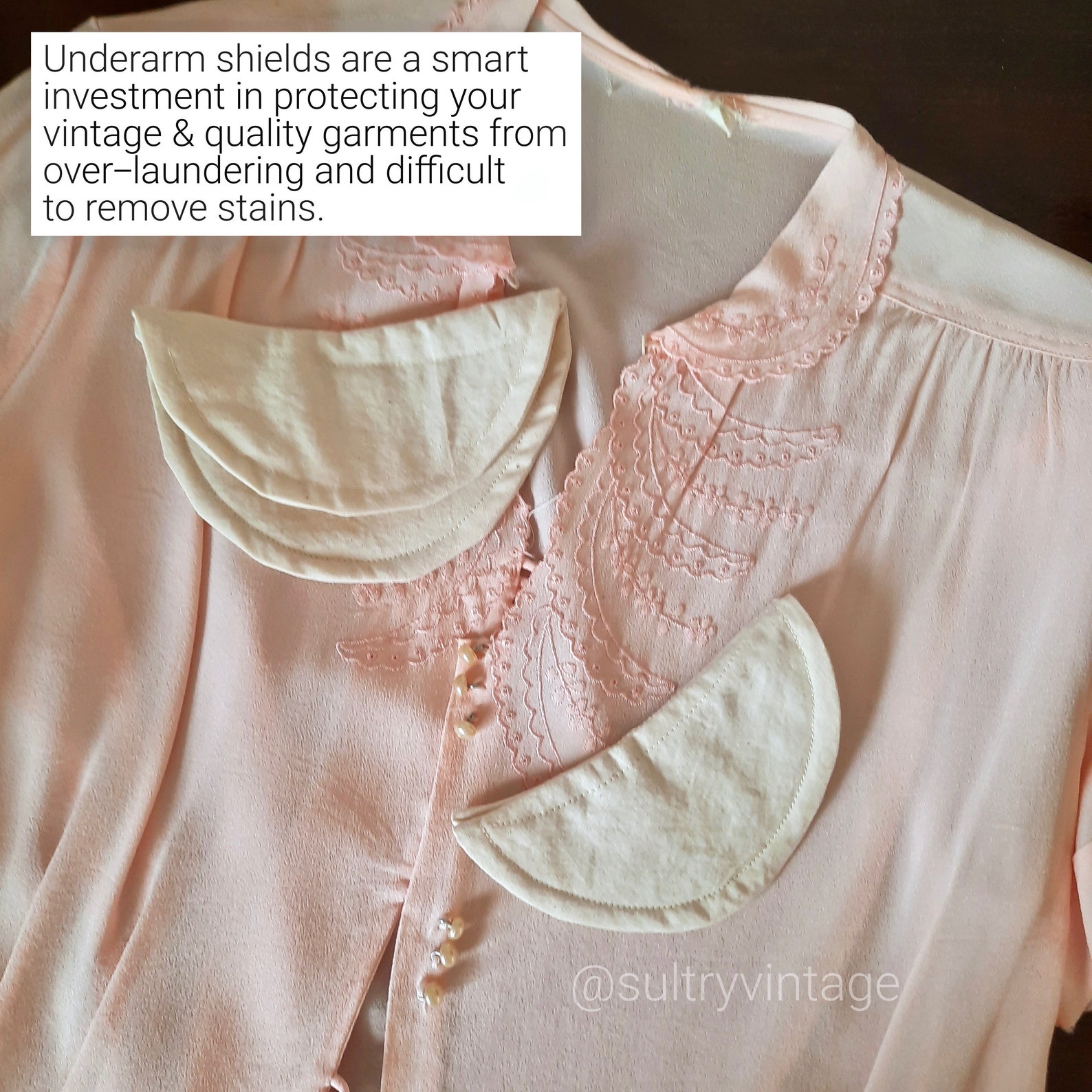 Underarm Shields Sewing Pattern Digital Download Sewing Etsy France