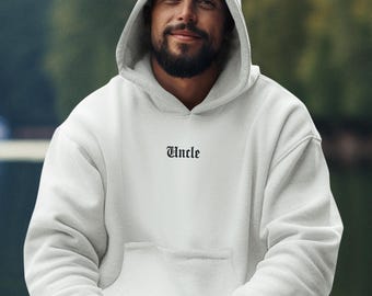 Custom embroidered hoodie crewneck sweater customized sweatshirt embroidered personalized gift New Uncle Aunt New dad gift for new grandpa