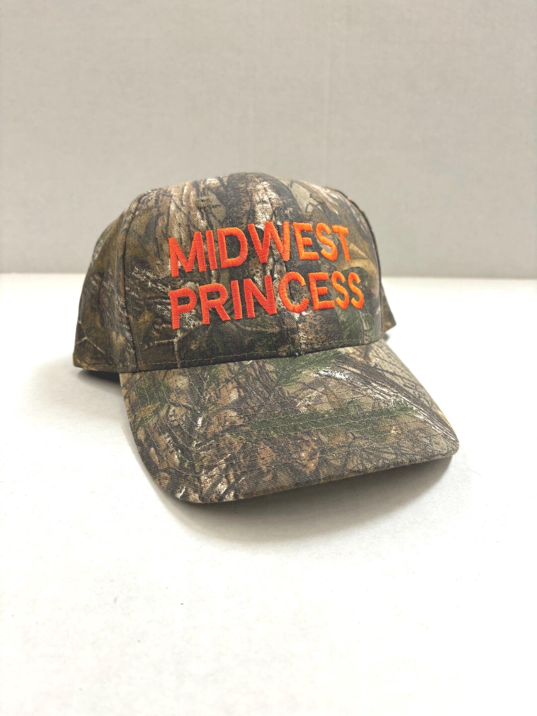 Midwest Princess Camo Embroidered Hat Chappell Roan Camouflage Hat