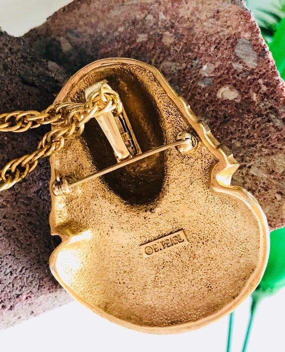 Signed E. Pearl Brooch and Pendant 40 Years Old. (Sa… Gem