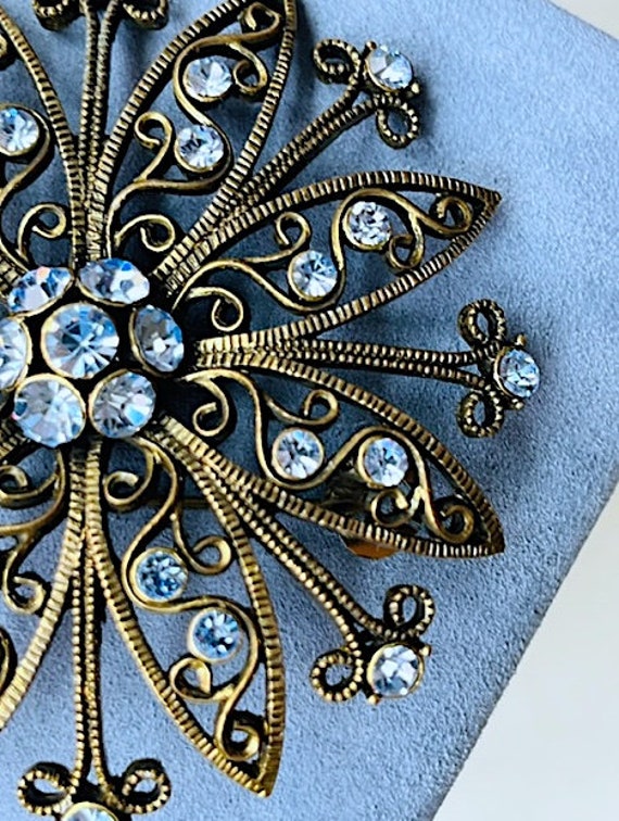 Outstanding Filigree Vintage Brooch and Pendant. - image 5