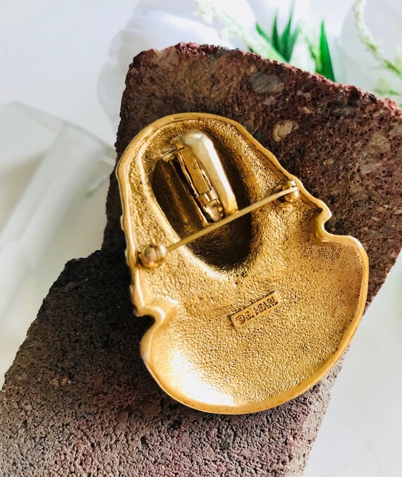 Signed E. Pearl Brooch and Pendant 40 Years Old. (Sa… Gem