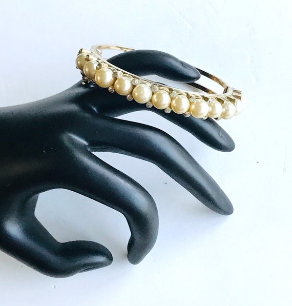 Vintage Bracelet with Real or Faux Pearls. Of Cou… - image 1