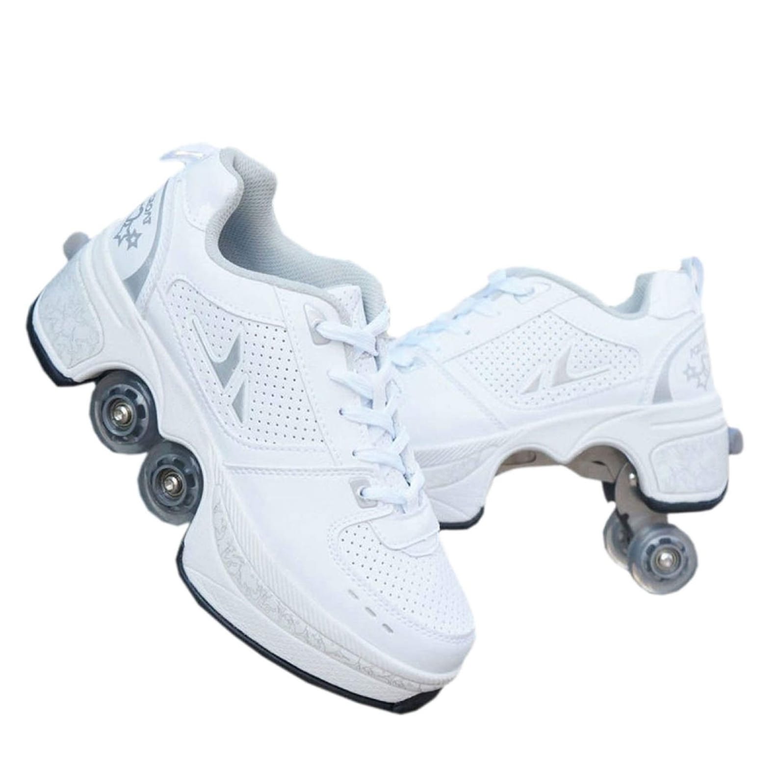 Roller SkatesTennis Shoes With Four WheelsRoller Shoes For Etsy