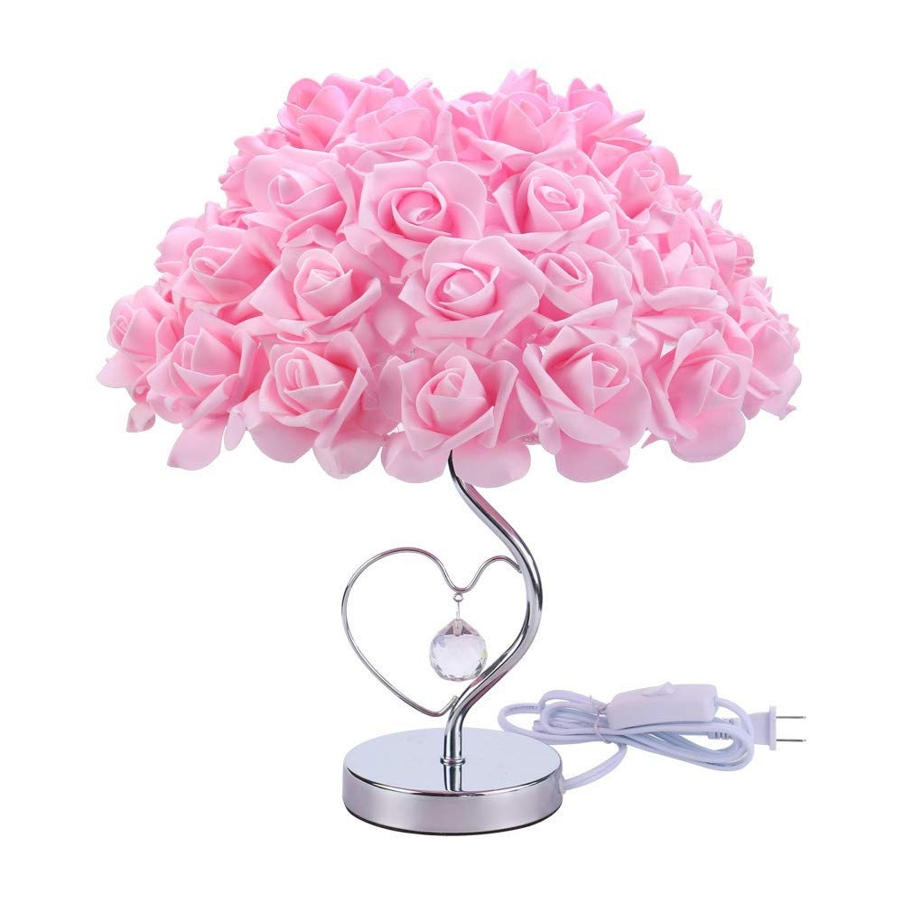 Rose Bouquet Lamp Etsy