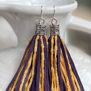 Lsu tassel earrings new arrivals