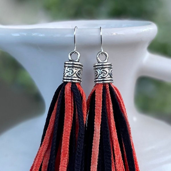 Orange Earrings Etsy