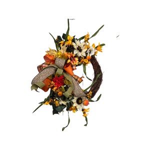 Corona autunnale, corona autunnale, corona del raccolto, ciao autunno, corona autunnale per porte, decorazioni autunnali per il portico