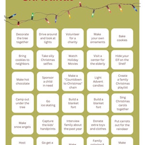 Christmas scavenger hunt
