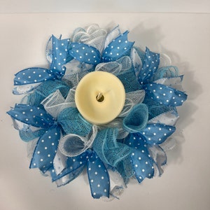 Candle mini wreath, It’s a boy