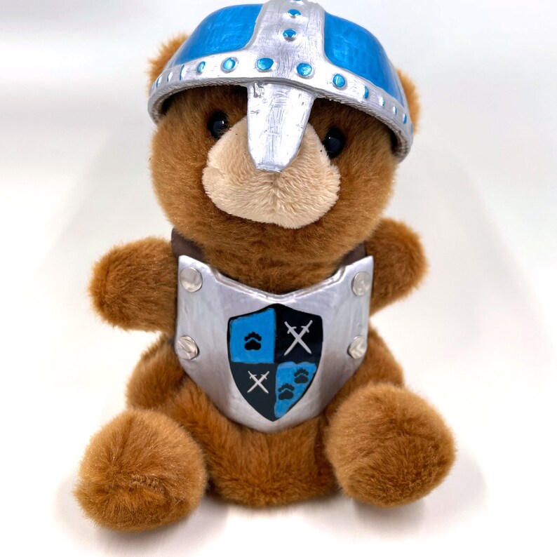 Knight Helmet Stuffed Animal and Plush Knight Armor for Etsy