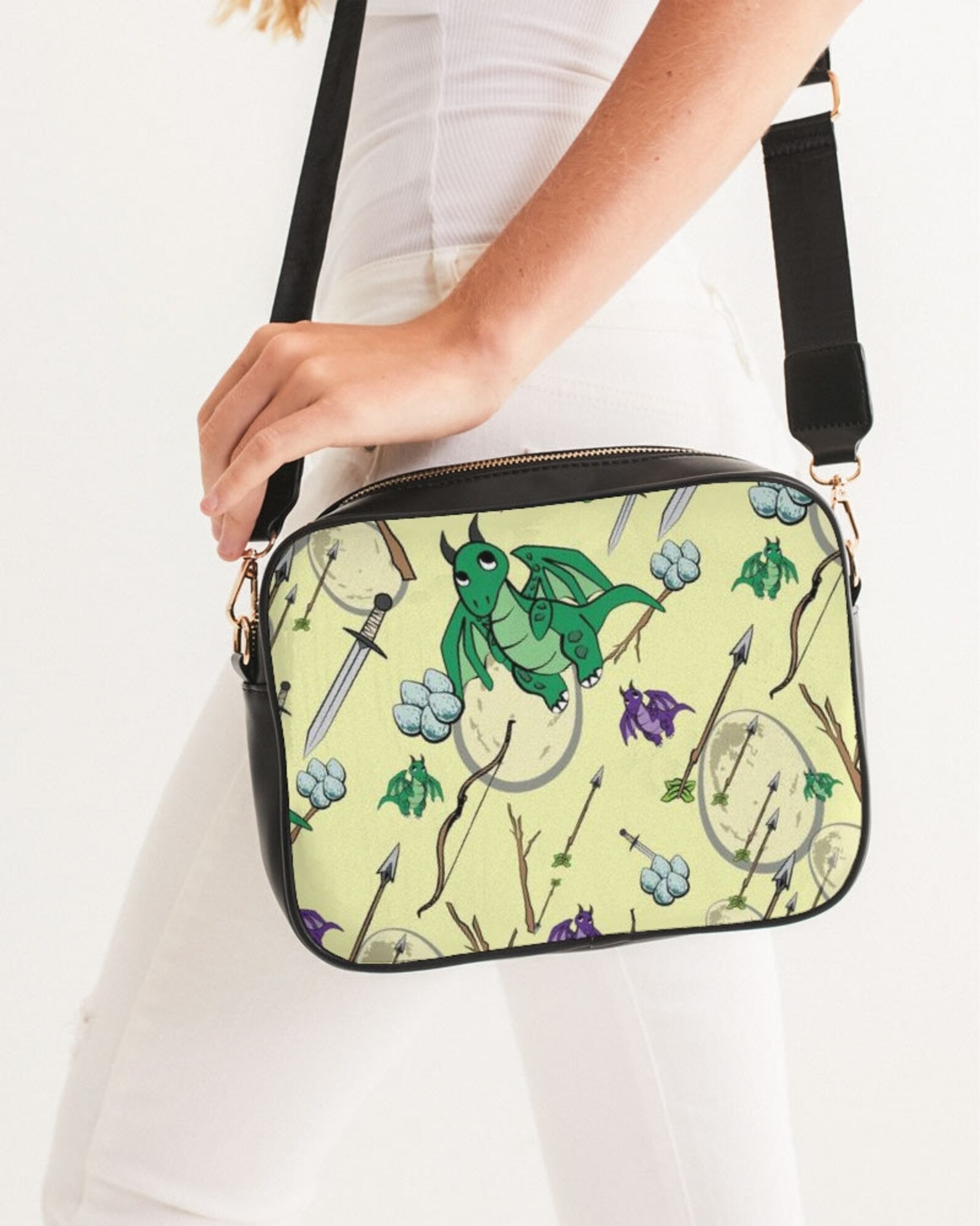 Dragon Crossbody Bag Etsy