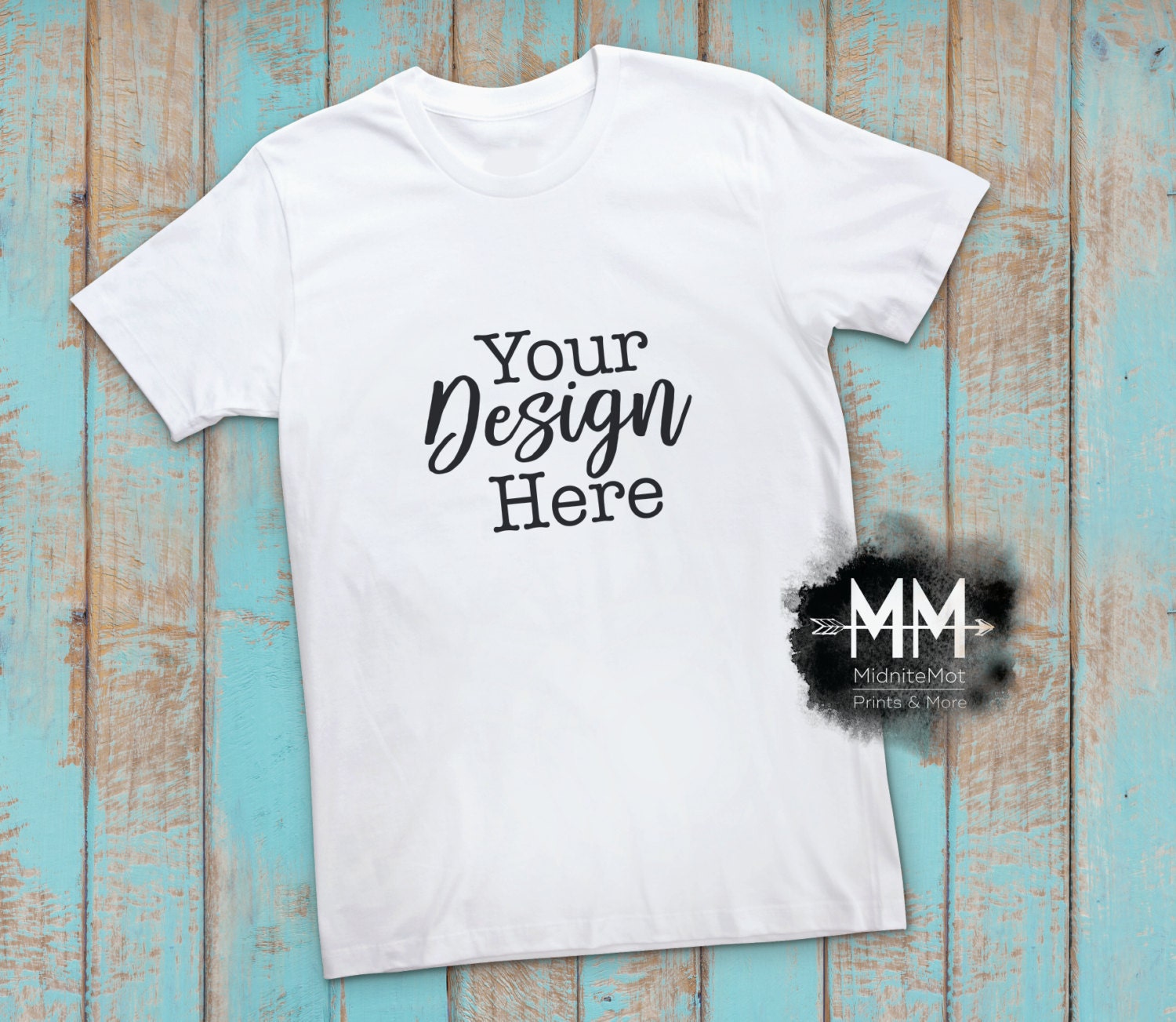 Download T-Shirt Mockup Short Sleeve White Shirt Display Apparel | Etsy