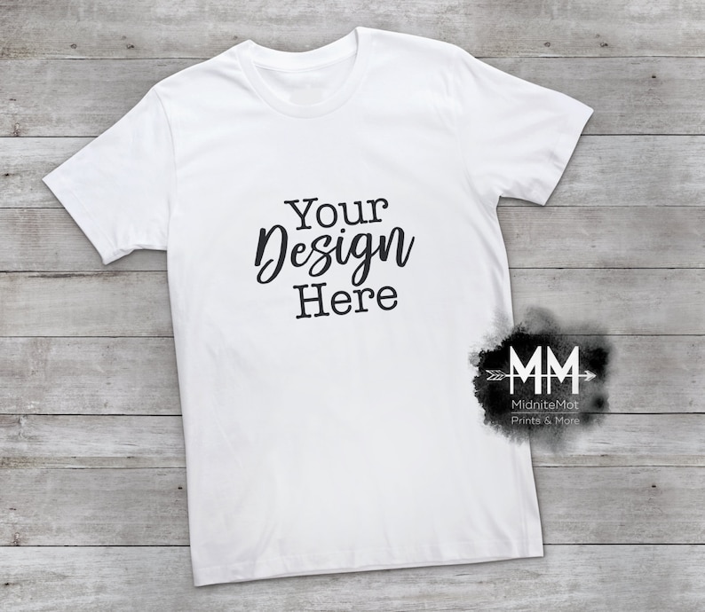 Download White T-Shirt Mockup White Shirt Flat Lay Display Short | Etsy