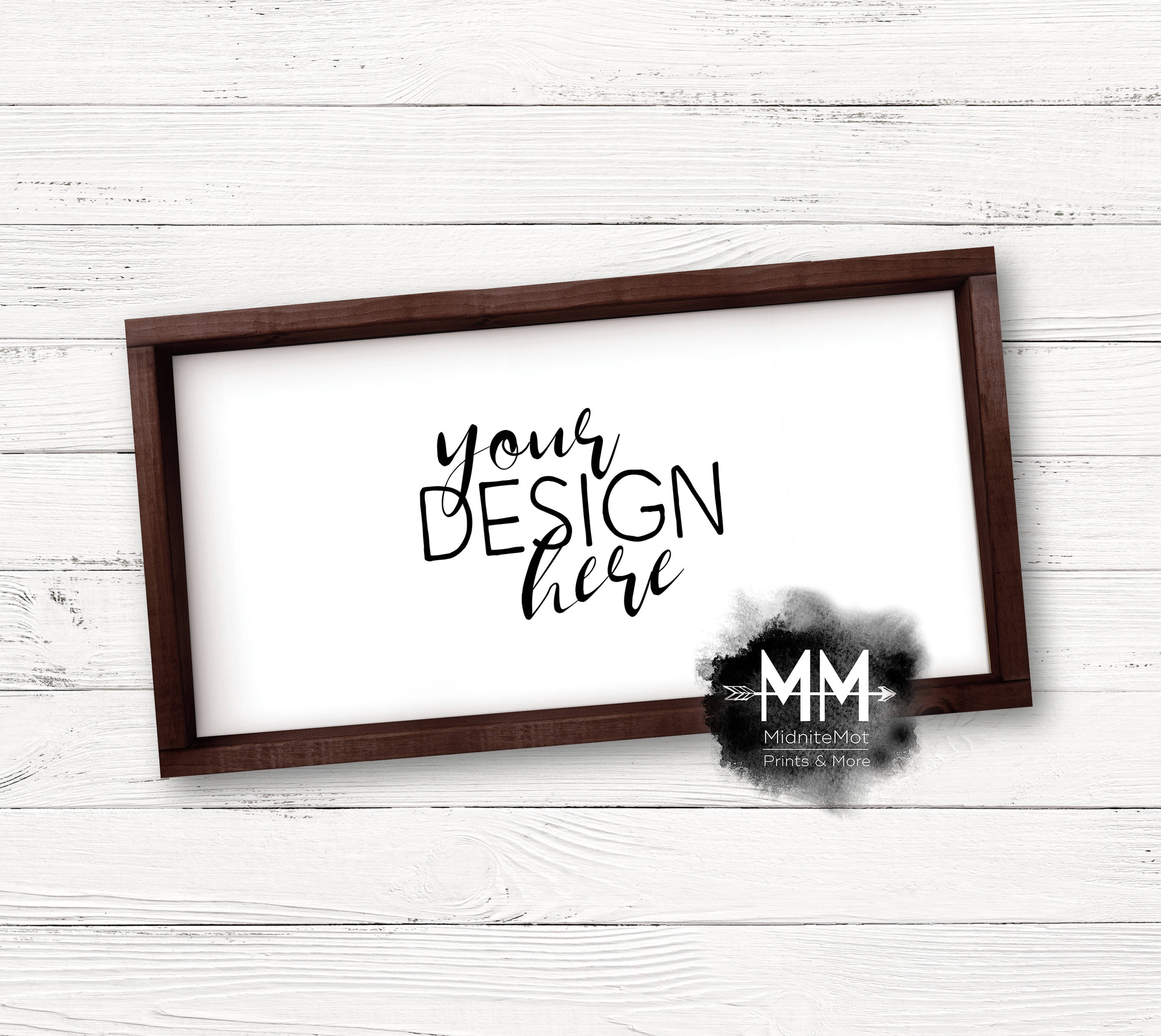 Styled Stock Photography Blank Box Frame Frame Mockup ...