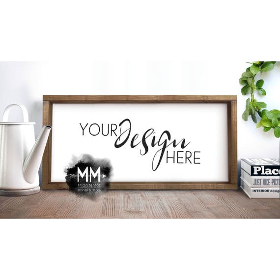 Styled Stock Photography Blank Box Frame Frame Mockup Blank Etsy