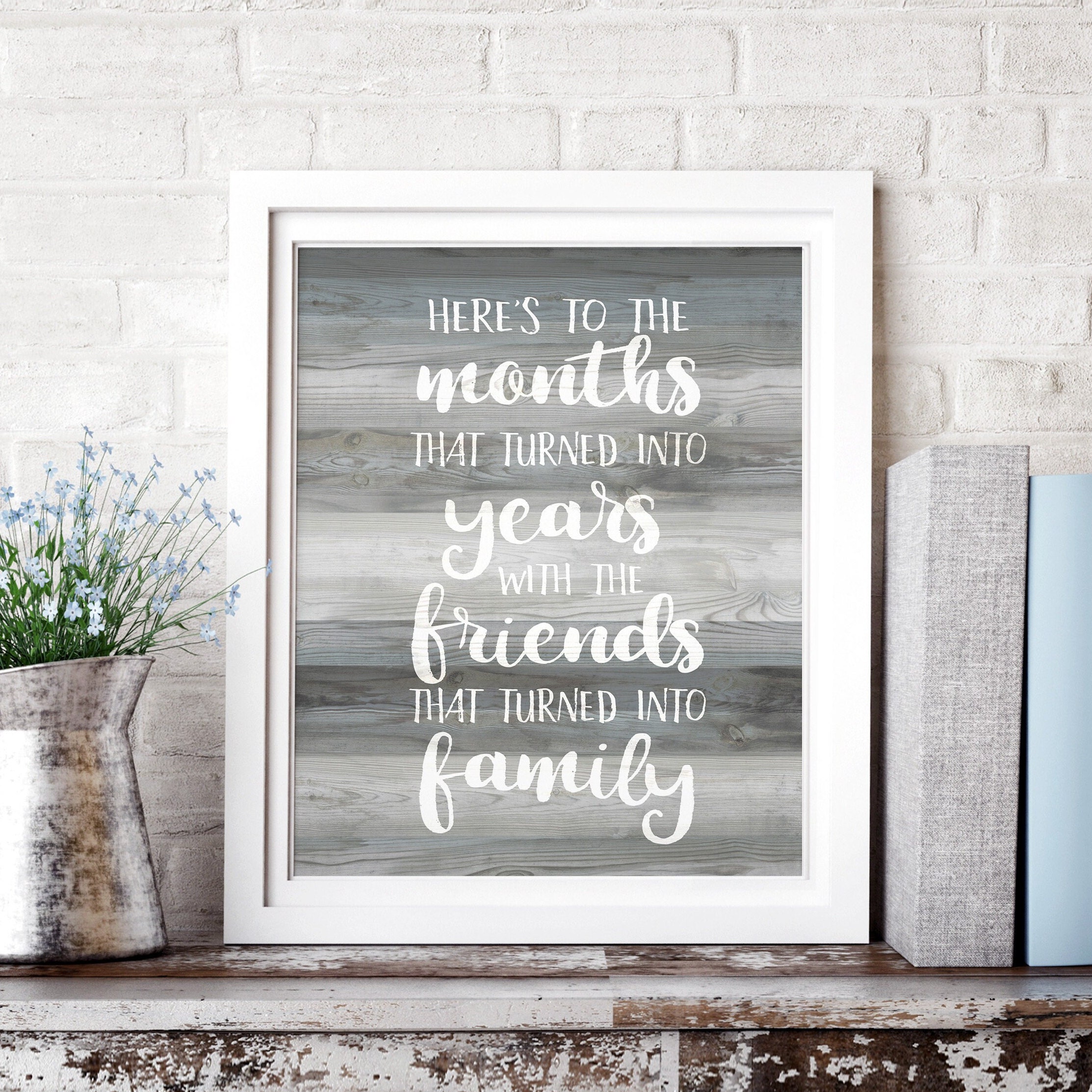 Friendship Quotes Best Friend Gift Farewell Gift Unique - Etsy