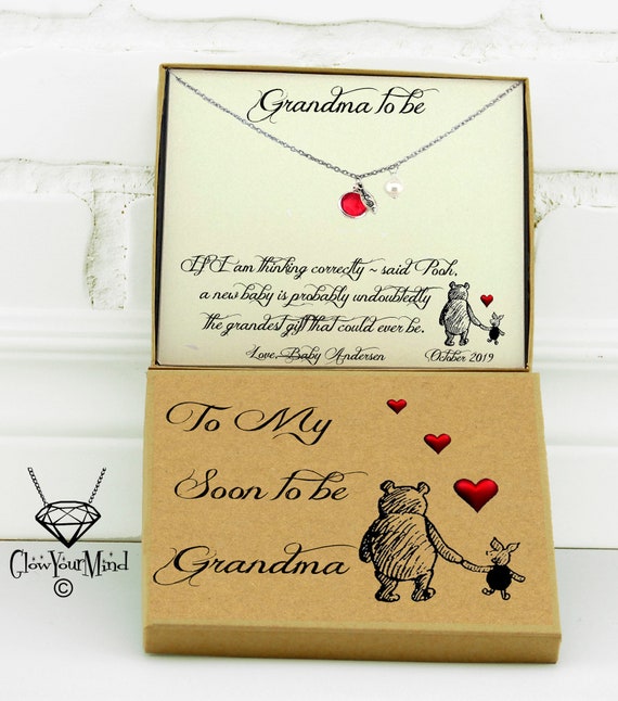 winnie the pooh baby announcement