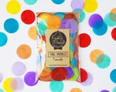 Table Sprinkles Fiesta Confetti 1 quot Rounds Table Decorations for Baby Shower Cinco De Mayo Birthday Fiesta Tribal Quinceañera Party
