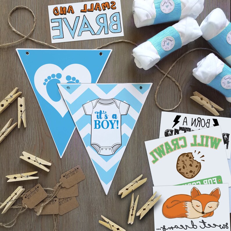 It's a Boy Onesie Decorating Kit/ 30 Transfers Onesies/ Etsy