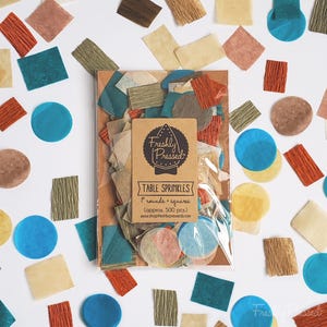 Woodland Table Confetti: Rustic Fall Decor, Earthy Colors (1NWL1-10)