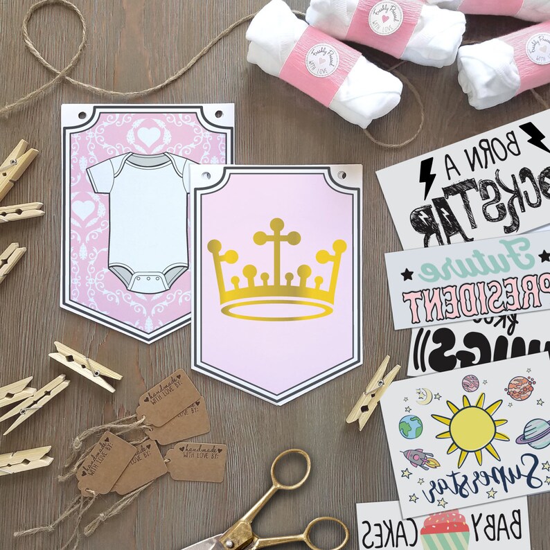 Little Princess Onesie Decorating Kit/ 30 Transfers Onesies/ Etsy