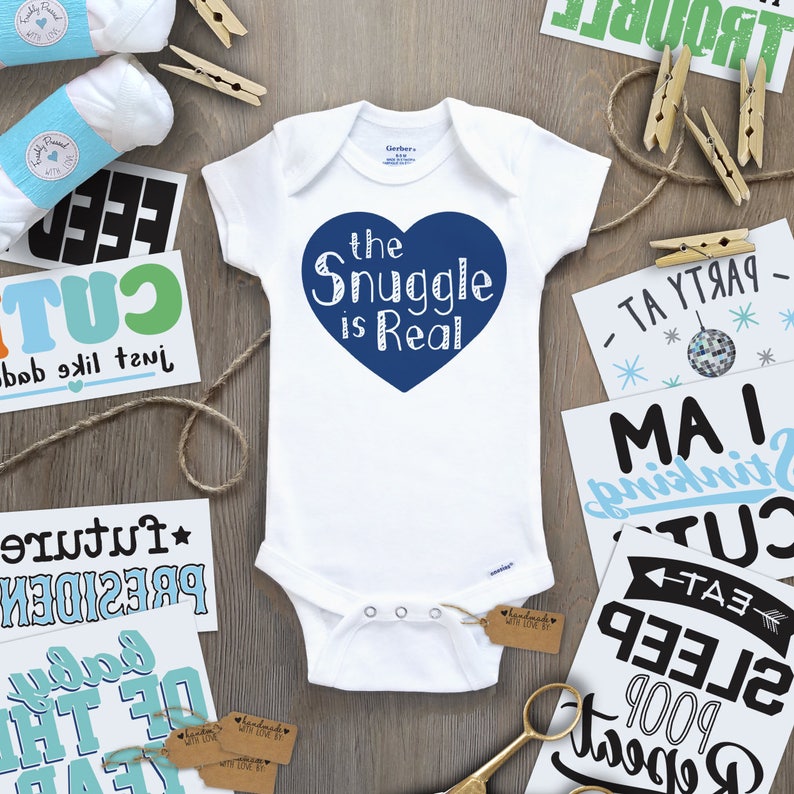 It's a Boy Onesie Decorating Kit/ 30 Transfers Onesies/ Etsy