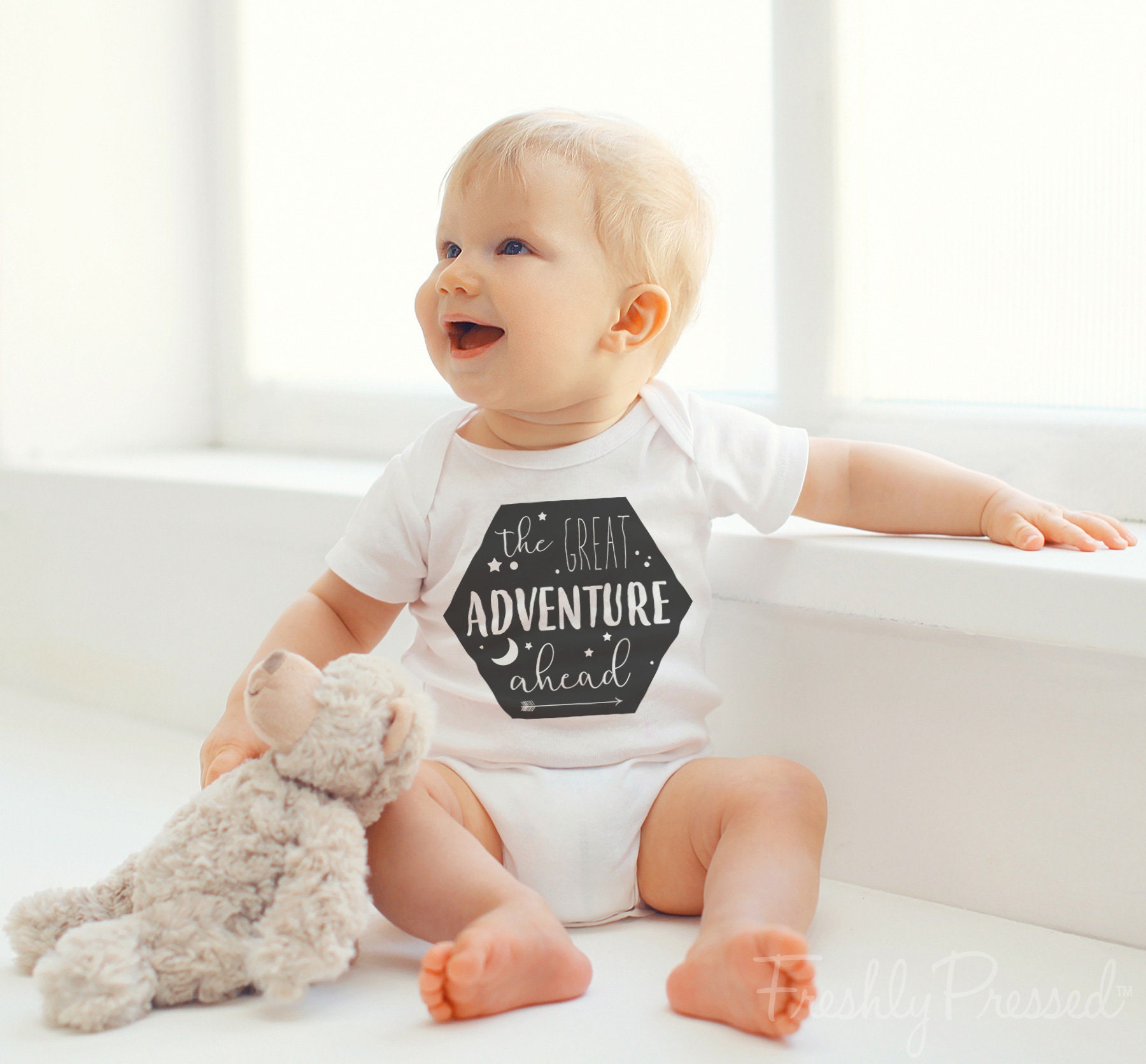 NEW Kraft Rustic Onesie® Decorating/ Gender Neutral Baby Etsy