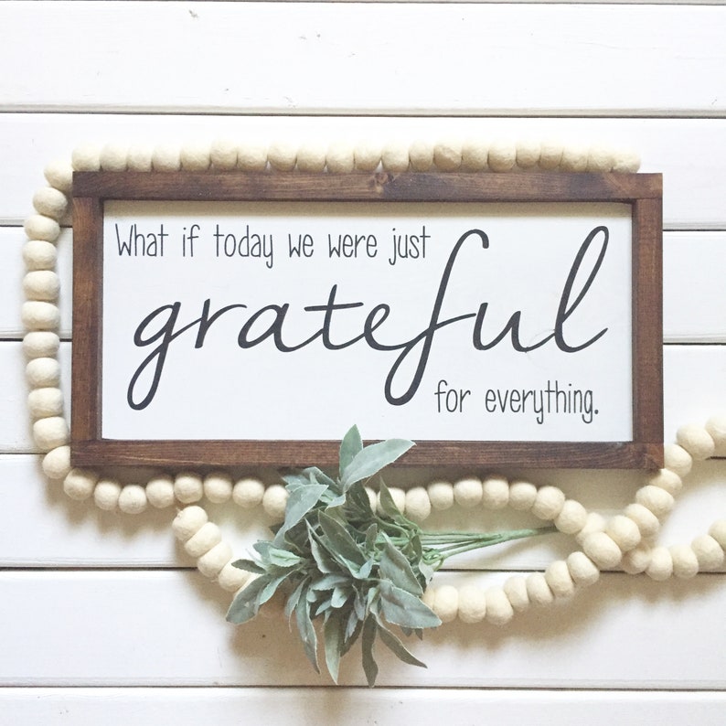 What If Today We Were Just Grateful for Everything Painted | Etsy