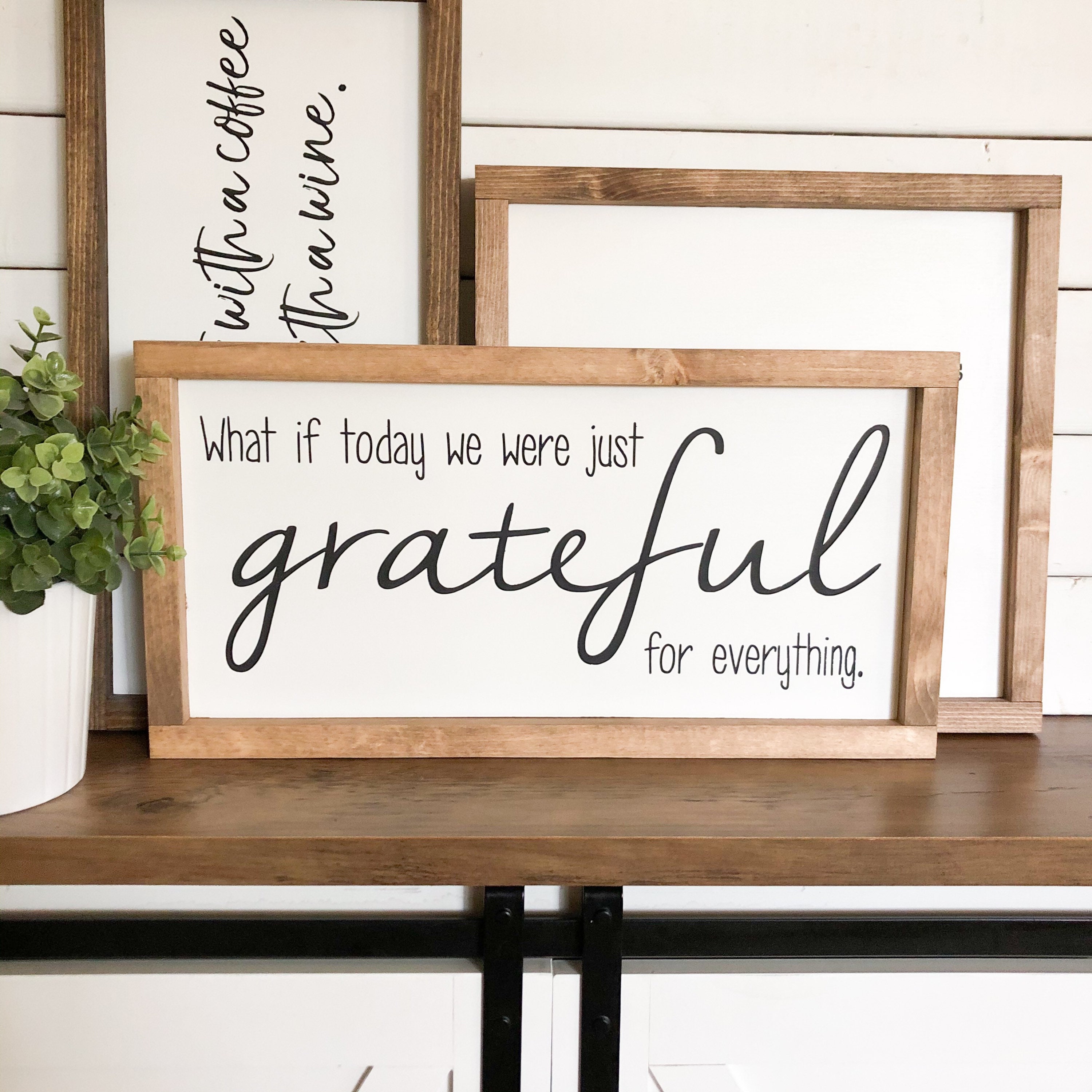 What If Today We Were Just Grateful for Everything Painted | Etsy